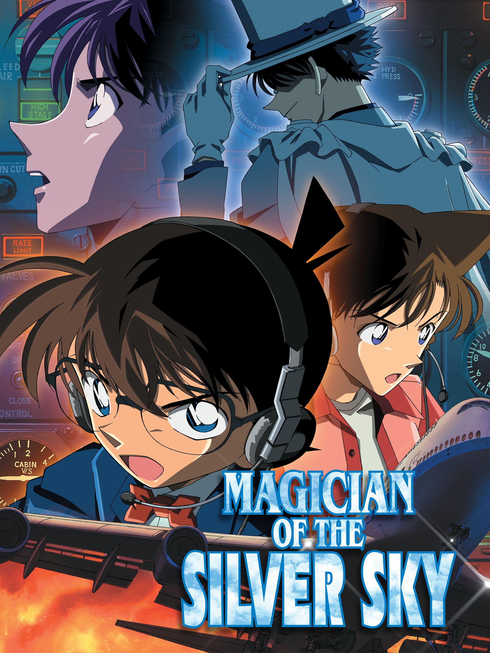 Anime Detective Conan Movie 08: Magician of the Silver Sky